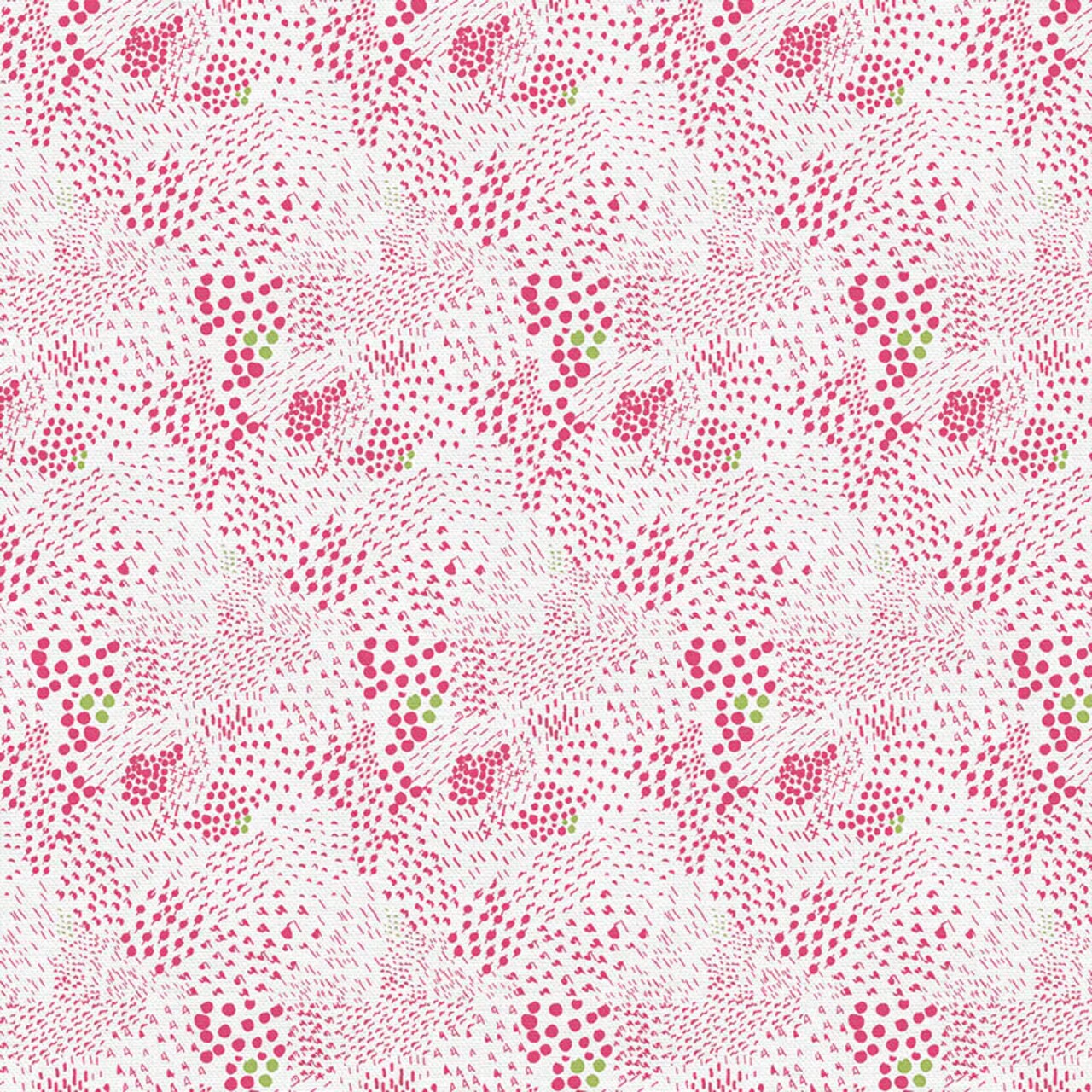 Paintbrush Studio Fabri-Quilt On Your Mark - Florals - White/Pink Blender